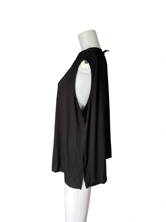 NEW J Jill Black Knit Tank Top Basic Neutral Everyday Womens Plus Size 2X - Picture 3 of 8